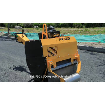 500kg Hand Mini Road Roller Compactor